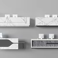 Front Desk Reception Company Front Desk Hotel Front Desk Homestay Front Desk 3d model