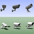 Projection Monitoring System With Various Security Cameras For Indoor Outdoor Surveillance