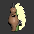 Modern Game Character Cartoon Animals Animated Animals 3d model