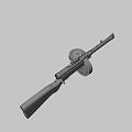 submachine gun 3d model