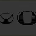 Game Movie Character Protective Armor Vest And Small Gear With Astraea Logo Design