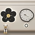 Modern clock wall clock 3d model