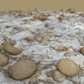 Gravel Soil Block Sand 3d model