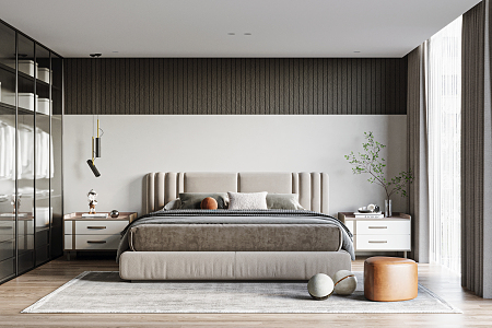 Modern Bedroom 3d model