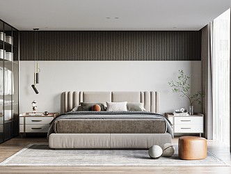 Modern Bedroom 3d model