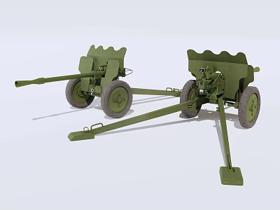War gun 25MM 3d model