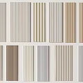 Decorative Wall Panels For Home Decor With Various Striped Designs And Color Selections