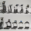 Premium Home Fitness Equipment Collection With Elliptical Trainers Stationary Bikes Treadmills And Stair Climbers