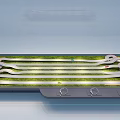 Toy Race Track Equipment with Green Grass Surface White Curved Tracks and Bottom Control Knobs