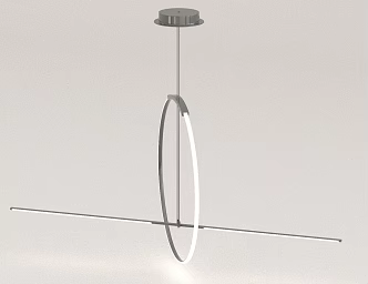 Light Luxury Chandelier 3d model