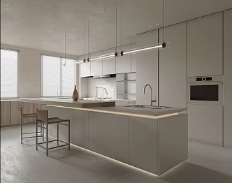 Modern Kitchen 3d model