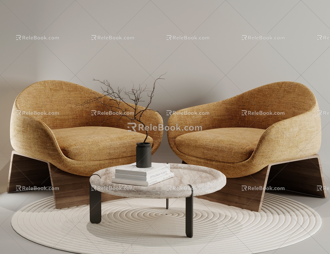 Modern Negotiation Table and Chair Modern Leisure Table and Chair Combination Coffee Table and Chair Reception Table and Chair Signing Table and Chair 3d model