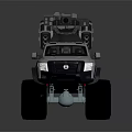 Self-made armed car modified car modified car chariot doomsday car self-made car self-made car modified car 3d model