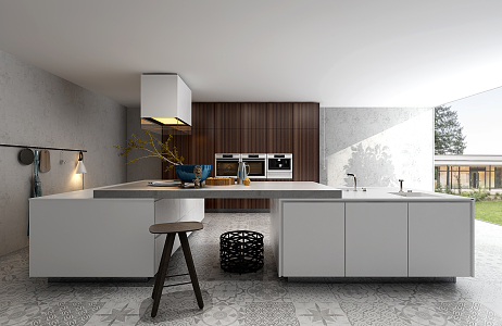 Modern Kitchen 3d model