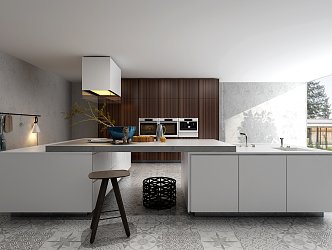 Modern Kitchen 3d model