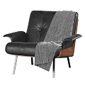 Modern Minotti Sofa Chair 3d model