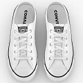 Classic White Canvas Slip On Shoes With Lace Up Design And Black Sole