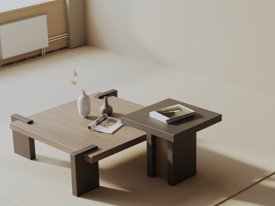 Modern coffee table model