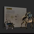 Traditional Camel Caravan Display With Historical Gear And Informative Exhibition Panel