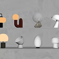 Modern table lamp 3d model