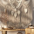 Nordic Style Silent Tapestries Vase Decorations Wall Decorations Pendants Furnishings Decorative Pendants Pendants Ornaments 3d model