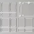 Various Decorative Gypsum Molding Designs For Home Interior Wall And Ceiling Decoration