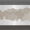 New Chinese background wall far mountain partition 3d model