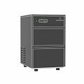 KLARSTEIN Ice Maker Black Stainless Steel Household Appliance With Control Panel