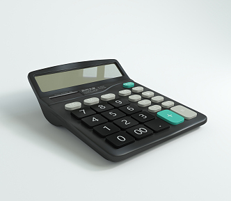 Modern Calculator 3d model