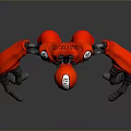 Robot Assistant Small Robot Butler Robot Butler Figure Game Figure 3d model