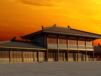 Chinese Ancient Architecture 3d model