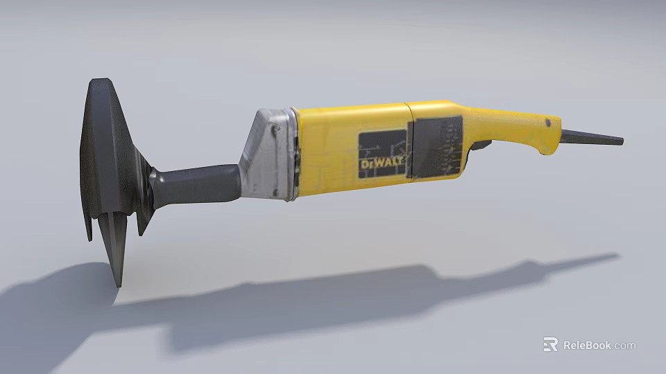 Public Facilities Maintenance Tool DEWALT Yellow Black Electric Jackhammer For Construction 3d model