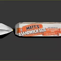 Prepackaged Matt's Sandwich Slices With Cheesy Toasted Tops Ready To Eat