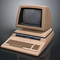 Vintage Commodore PET 2001 Old Computer With Keyboard And Monitor