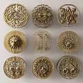 Chinese handle 3d model