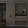 Modern Wardrobe Interior Design With Glass Doors Drawers And Decorative Shelves