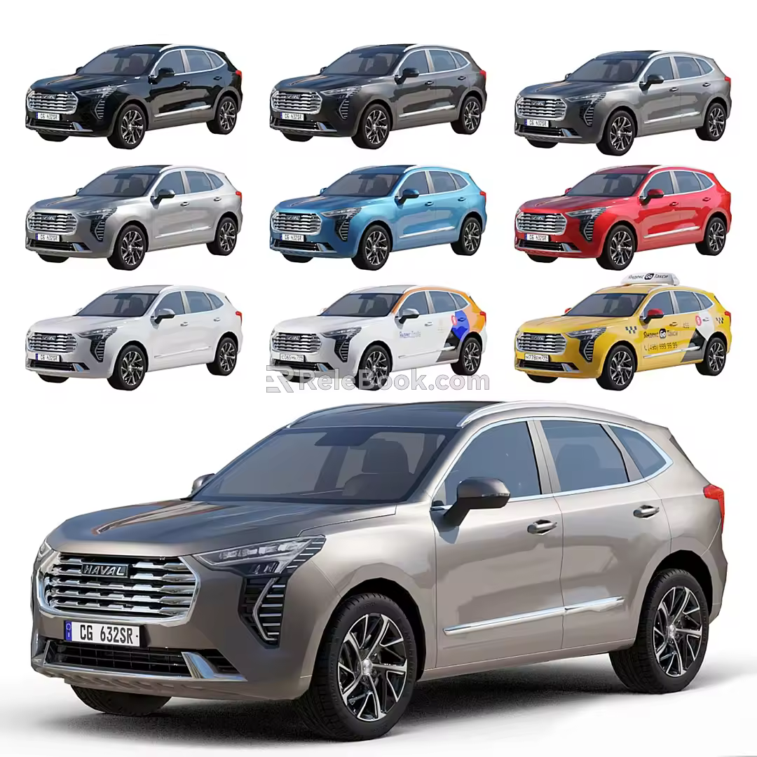 haver car 3d model