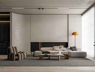 The Silent Living Room 3d model