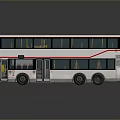 Bus Large Bus CMB Medium Van Large Van Bus School Bus Van Box Car 3d model