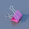 Colorful Paper Folders With Metal Paper Clips In Various Bright Colors