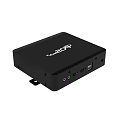 ROCKPro Black External Device With Multiple Ports And Compact Design