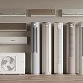 Air Conditioning Vertical Air Conditioning Air Conditioning Hanging Air Conditioning External 3d model