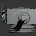 Industrial Heavy Duty Metal Equipment With Mesh Cage And Extended Arm Structure
