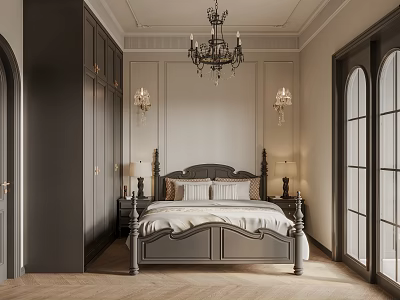 French Bedroom 3d model