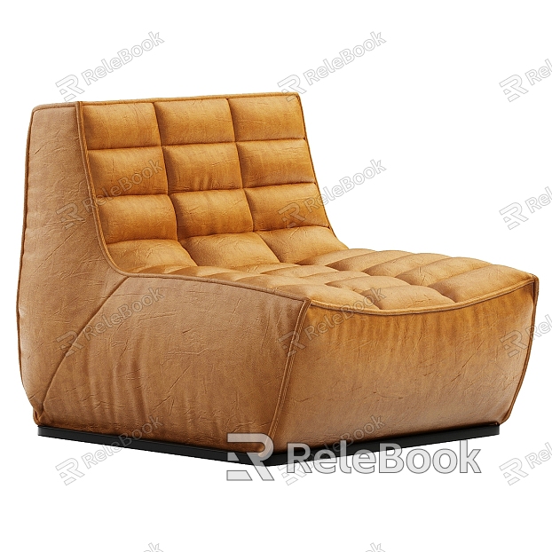 Modern Lazy Sofa Single Sofa model