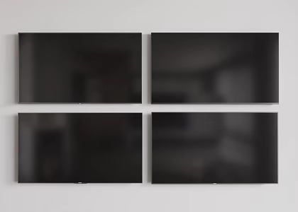 TV Display Screen LCD TV 3d model