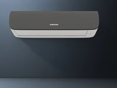 modern air conditioning 3d model