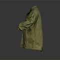 Modern Military Jacket Military Jacket Outer Jacket 3d model