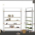 Bookshelf 3d model