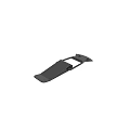 Black Metal Heavy Duty Buckle For Secure Fastening Applications